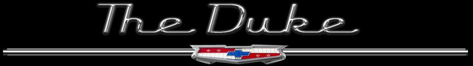 The Duke - Mein 57er Black Chevy Belair